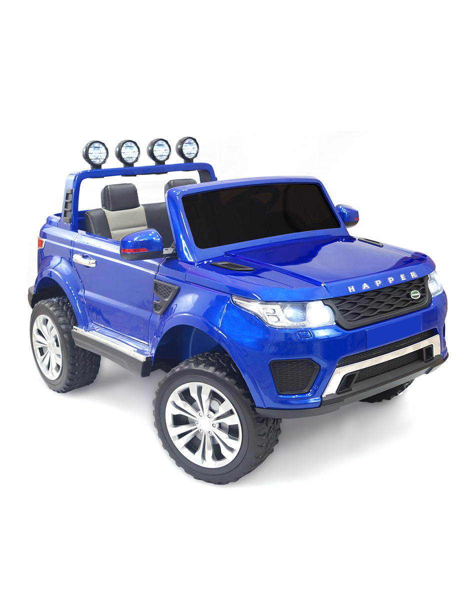 CAMIONETA 4X4 AZUL CON PANTALLA MONTABLE ELÉCTRICO