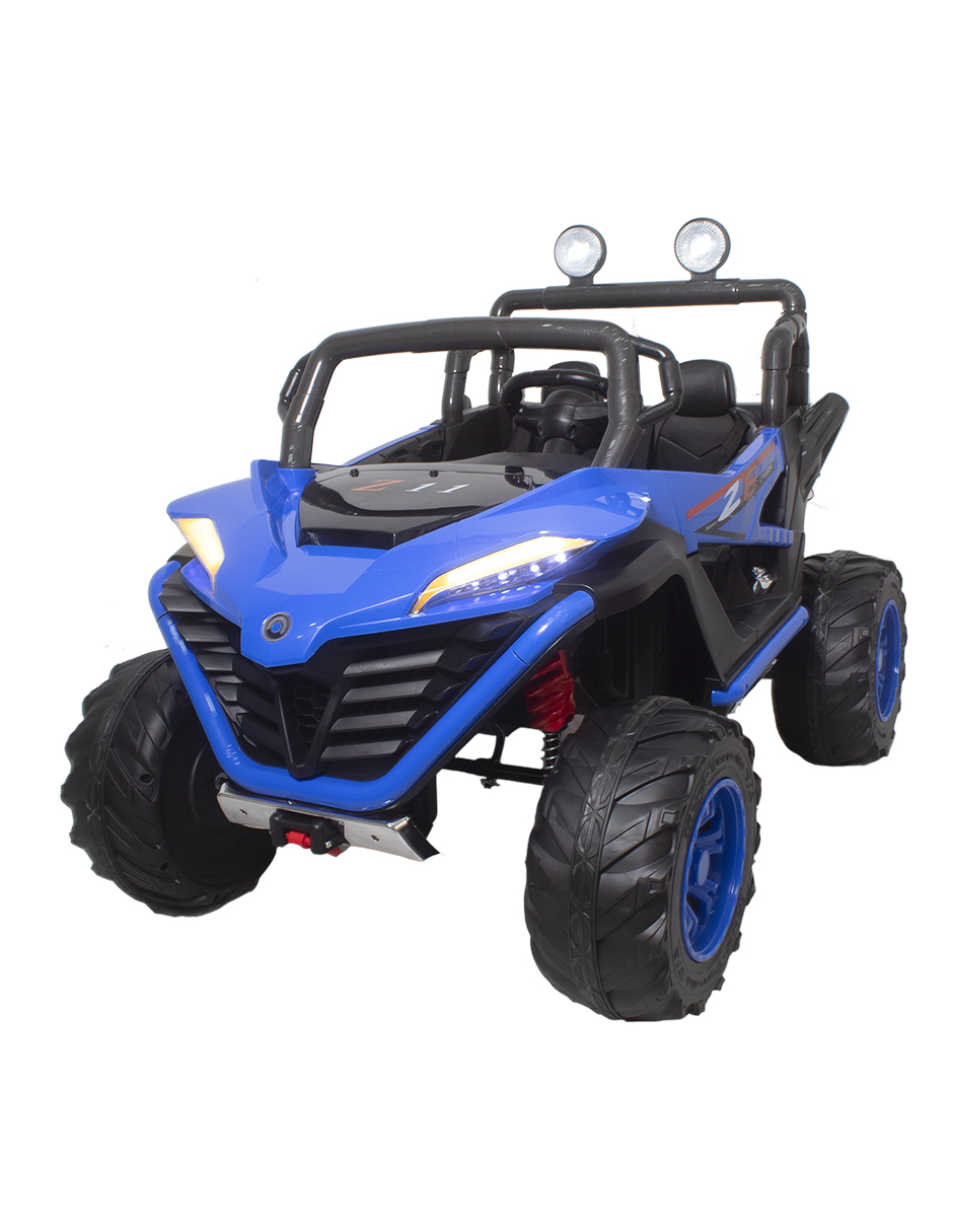CAMIONETA TIPO RZR AZUL MONTABLE ELECTRICO