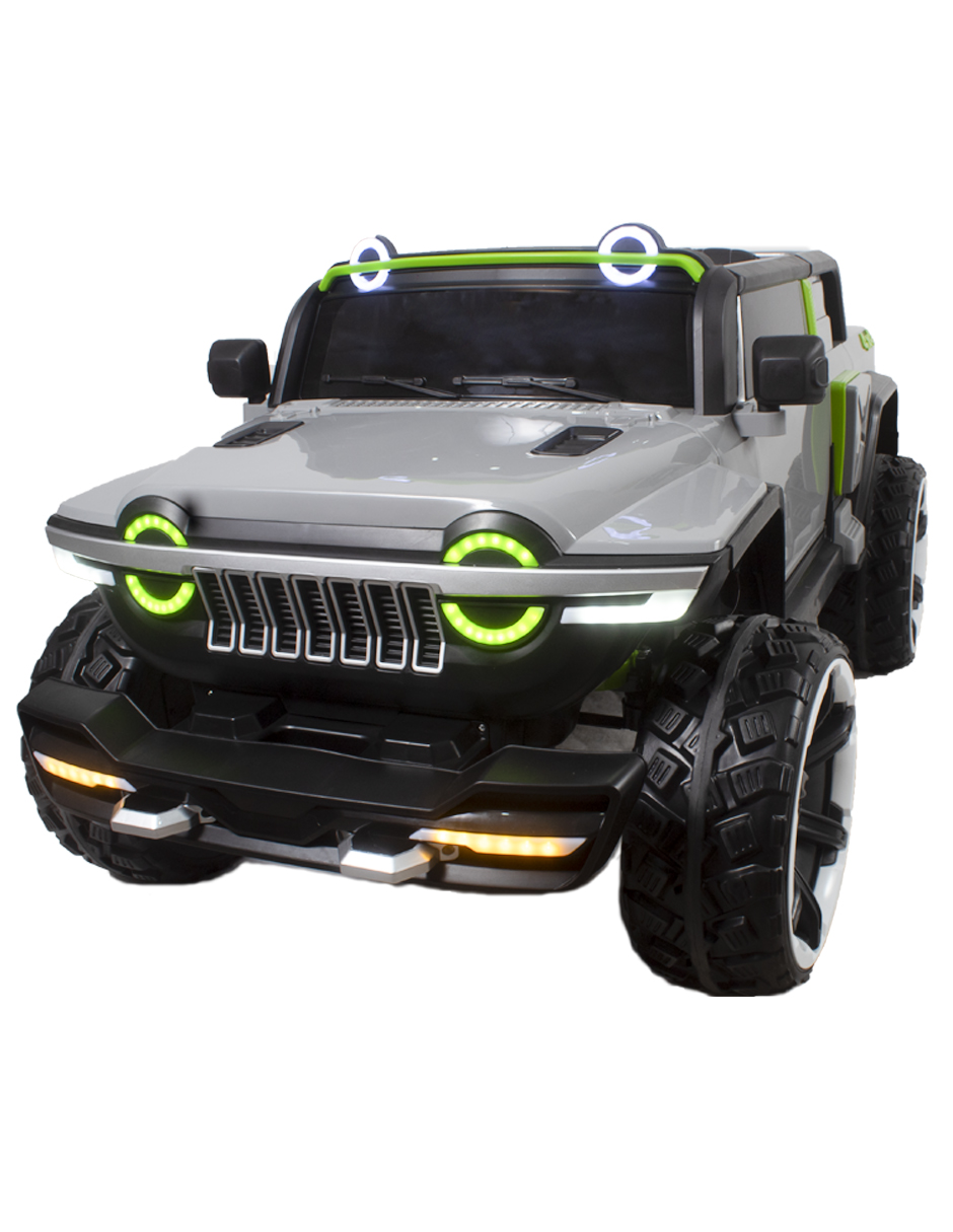 CAMIONETA PICKUP GRIS MONTABLE ELÉCTRICO