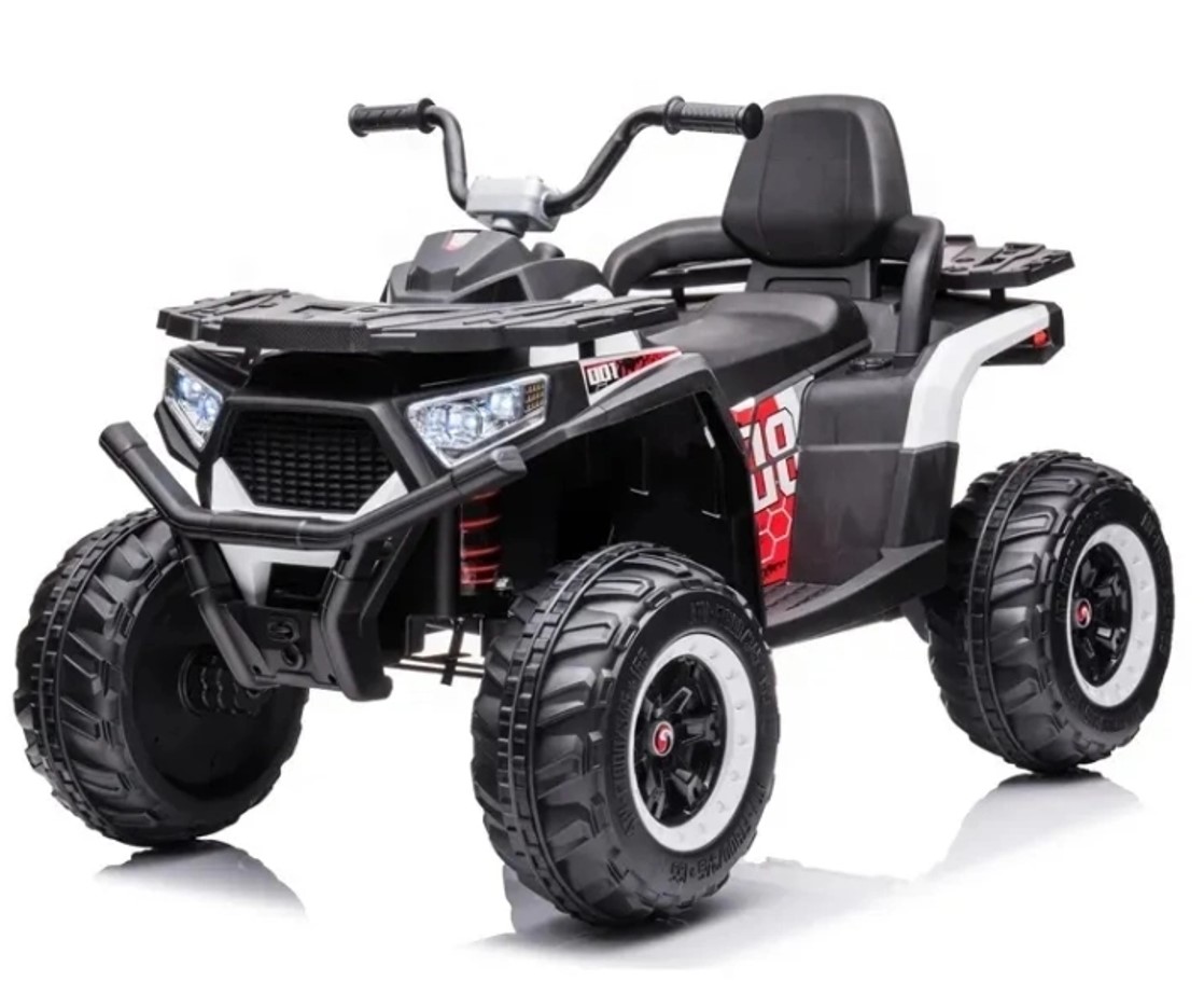 CUATRIMOTO BLANCA MONTABLE ELÉCTRICO