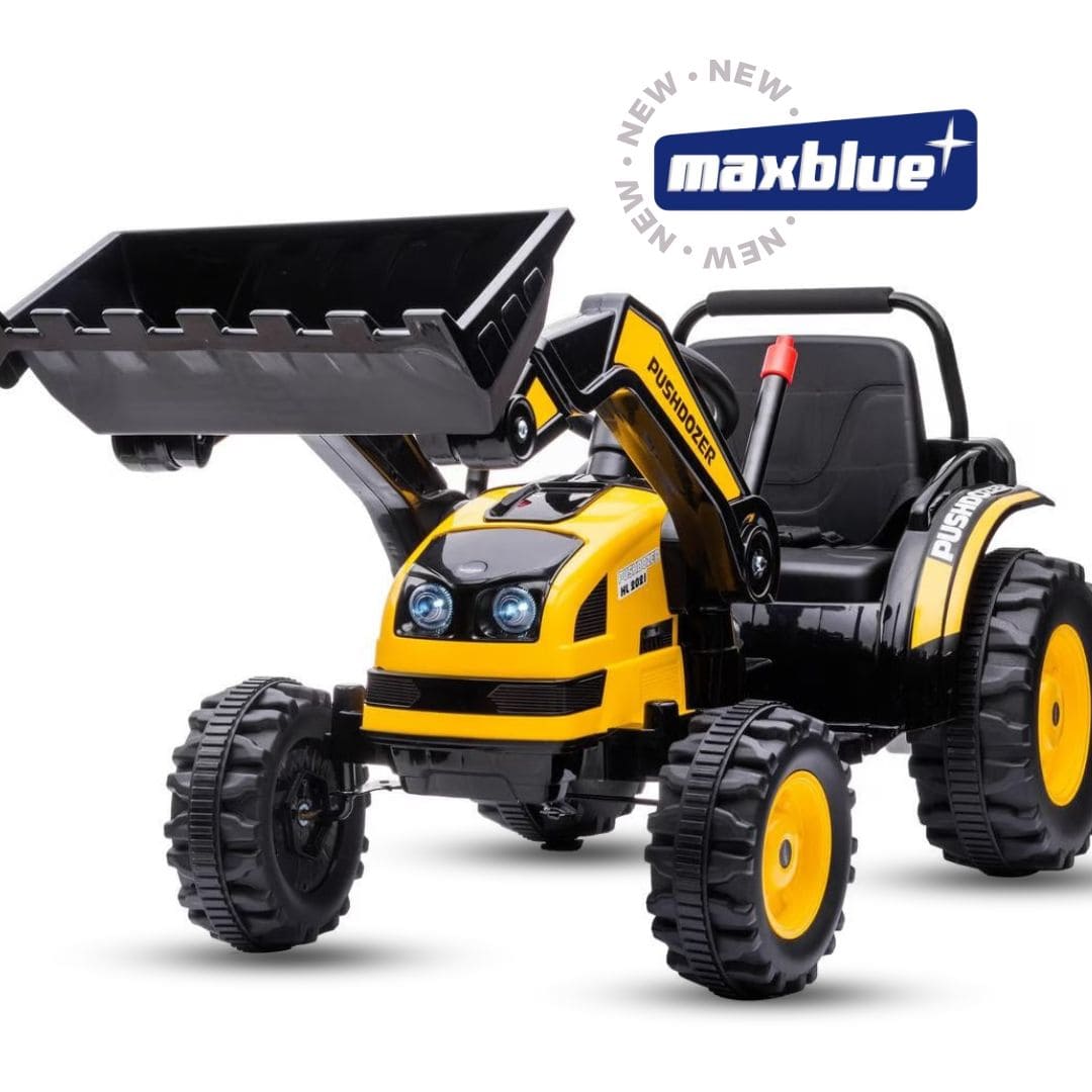 EXCAVADORA AMARILLA MONTABLE ELÉCTRICO