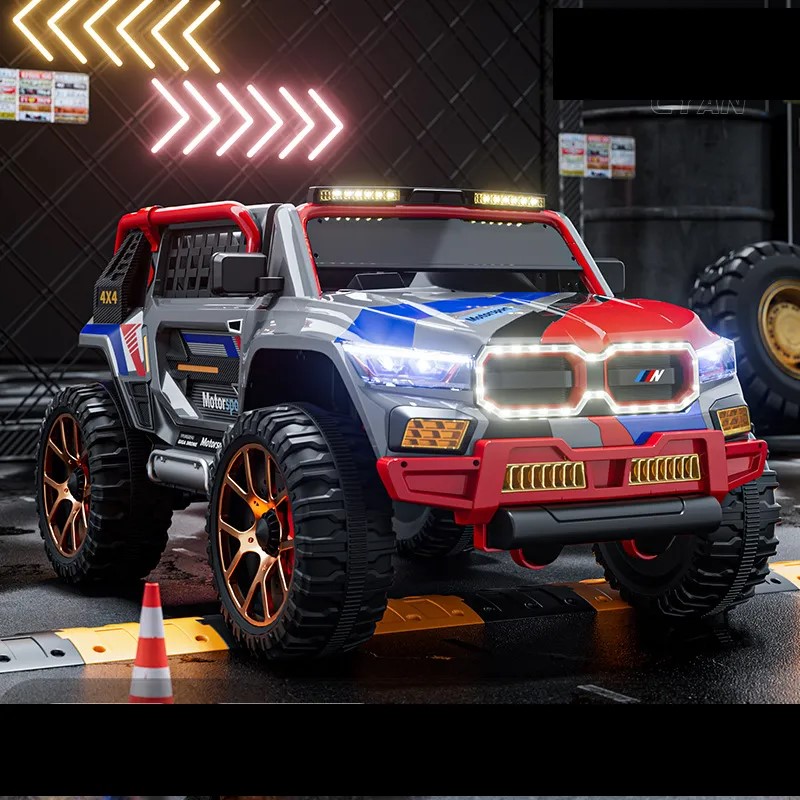 CAMIONETA GRIS MONTABLE ELÉCTRICO